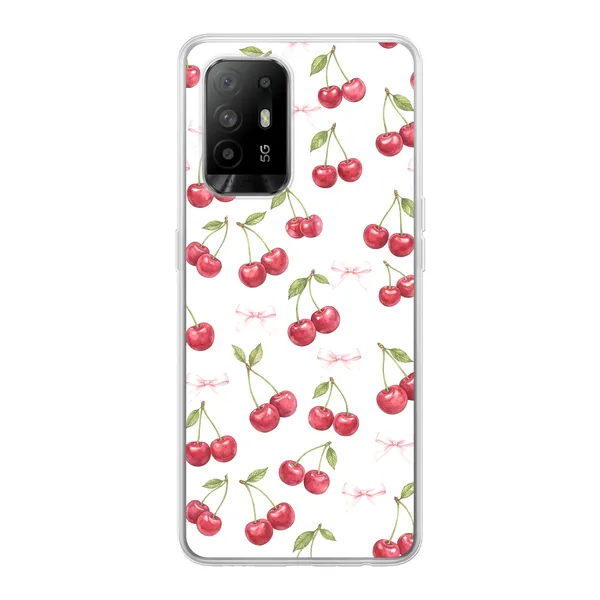 Cherry Bow Toss Design case