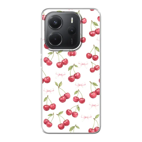 Cherry Bow Toss Design case