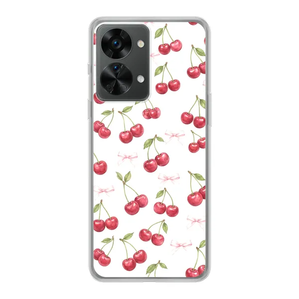 Cherry Bow Toss Design case
