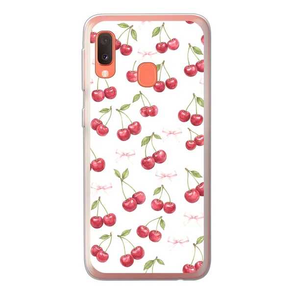 Cherry Bow Toss Design case