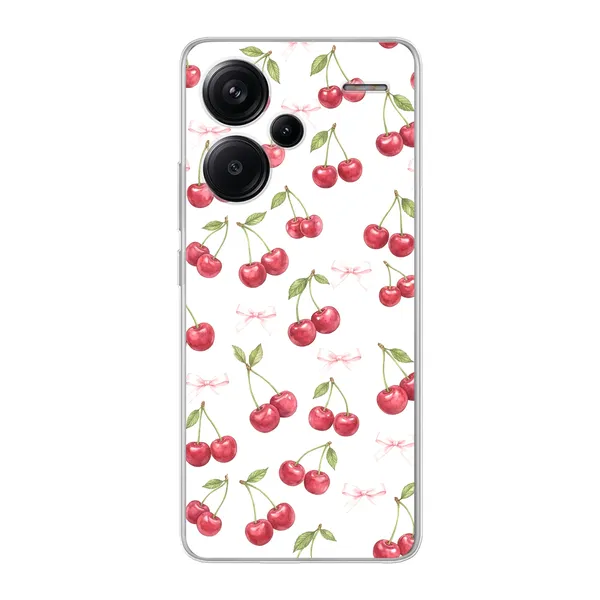 Cherry Bow Toss Design case