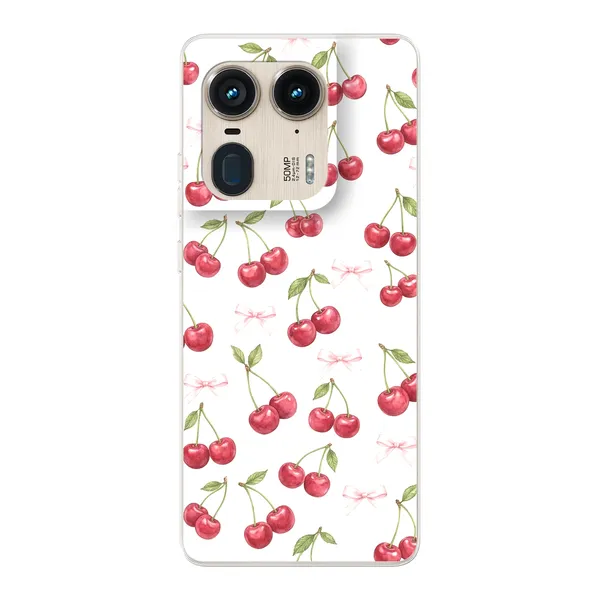 Cherry Bow Toss Design case