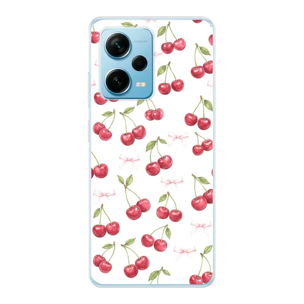 Cherry Bow Toss Design case