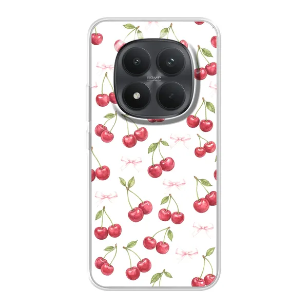 Cherry Bow Toss Design case