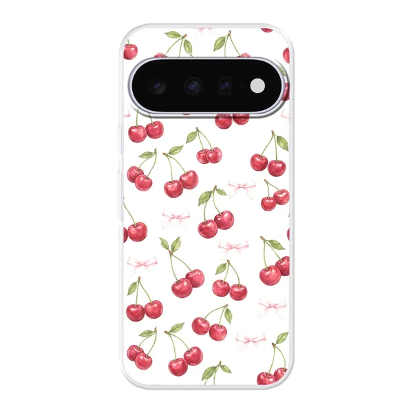 Cherry Bow Toss Design case