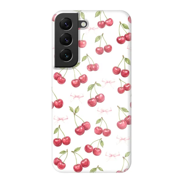Cherry Bow Toss Design case