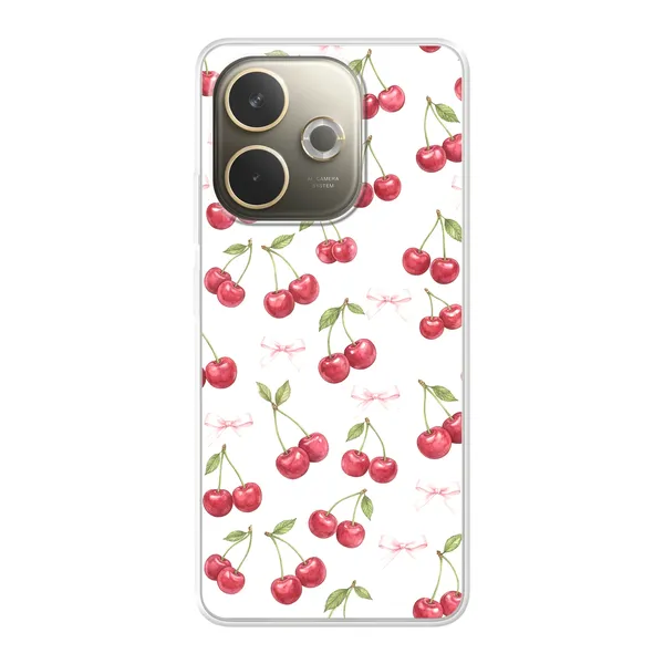 Cherry Bow Toss Design case