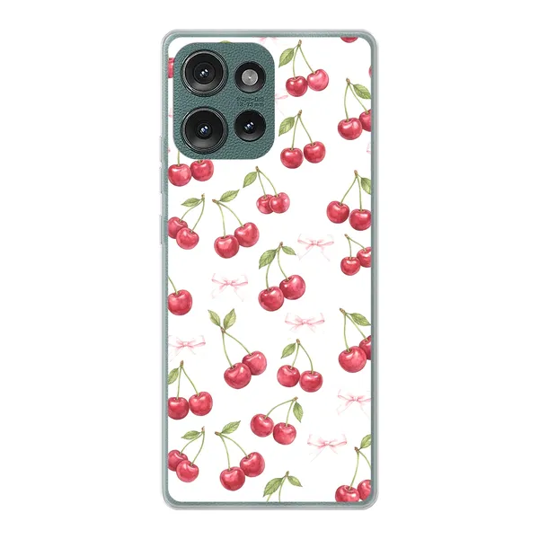Cherry Bow Toss Design case