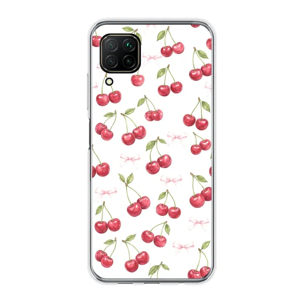 Cherry Bow Toss Design case