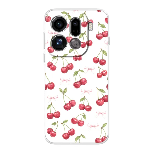 Cherry Bow Toss Design case