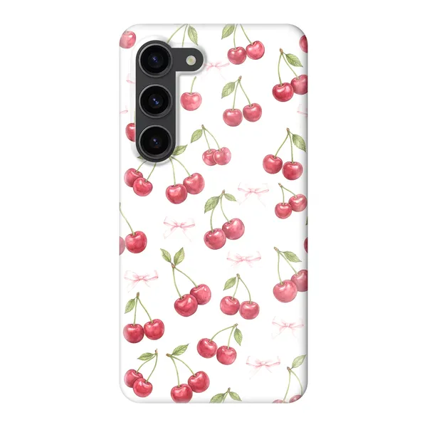 Cherry Bow Toss Design case