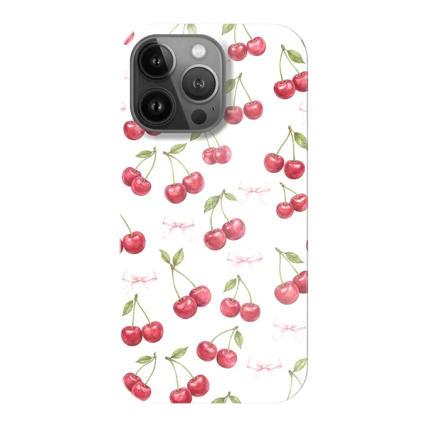 Cherry Bow Toss Design case