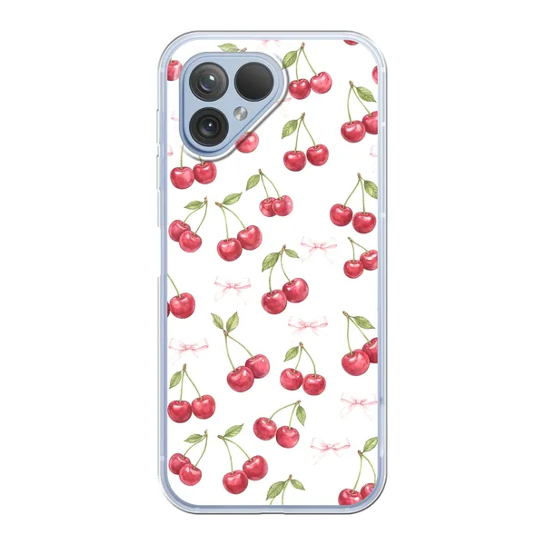 Cherry Bow Toss Design case