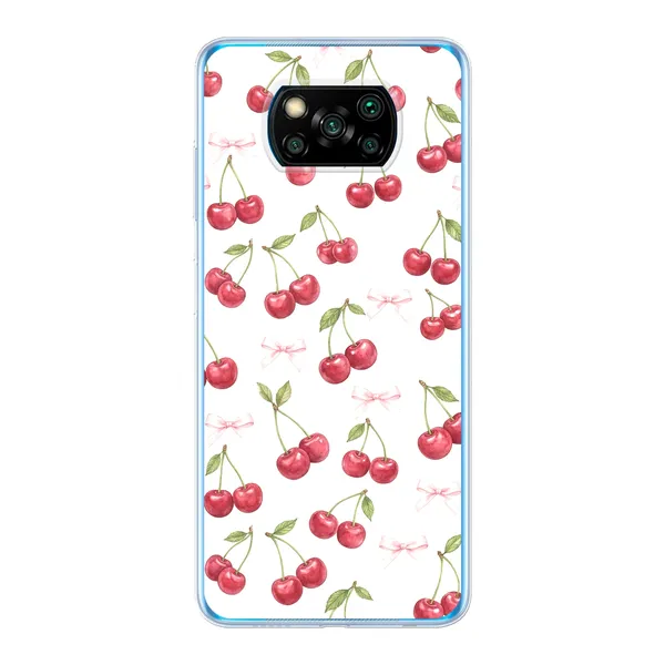 Cherry Bow Toss Design case