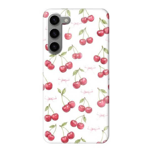 Cherry Bow Toss Design case