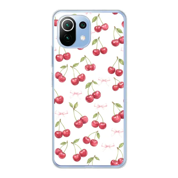 Cherry Bow Toss Design case