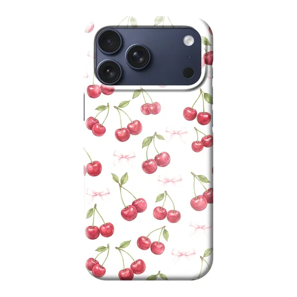 Cherry Bow Toss Design case