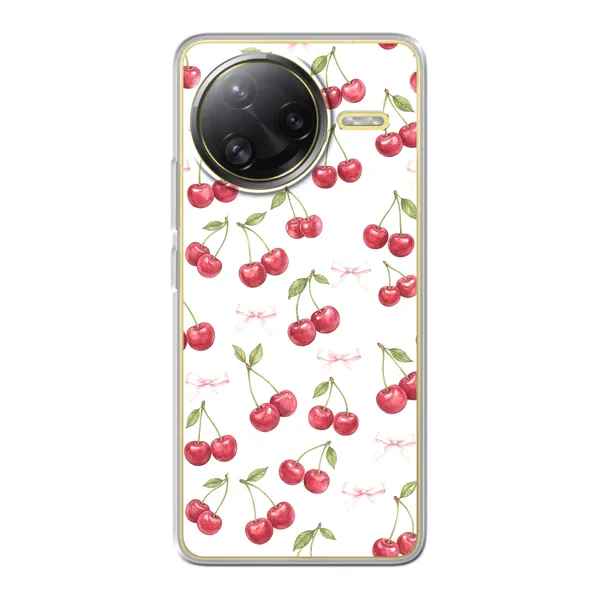 Cherry Bow Toss Design case