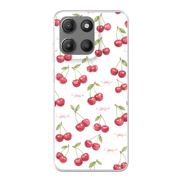 Cherry Bow Toss Design case
