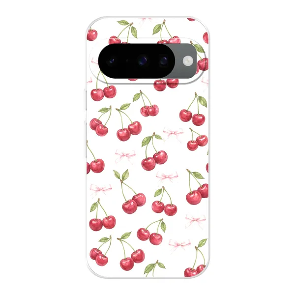 Cherry Bow Toss Design case