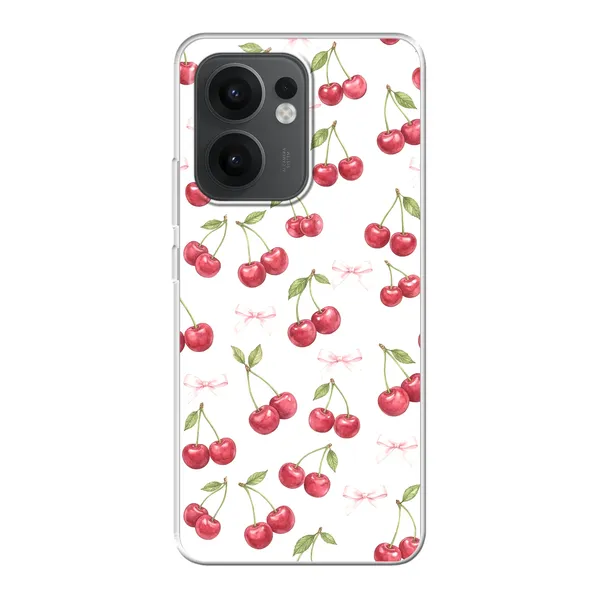 Cherry Bow Toss Design case
