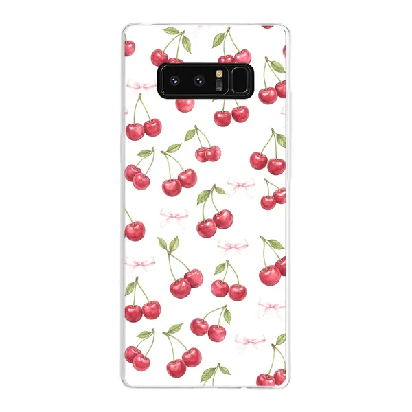 Cherry Bow Toss Design case