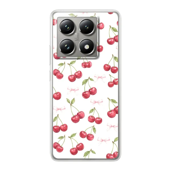 Cherry Bow Toss Design case