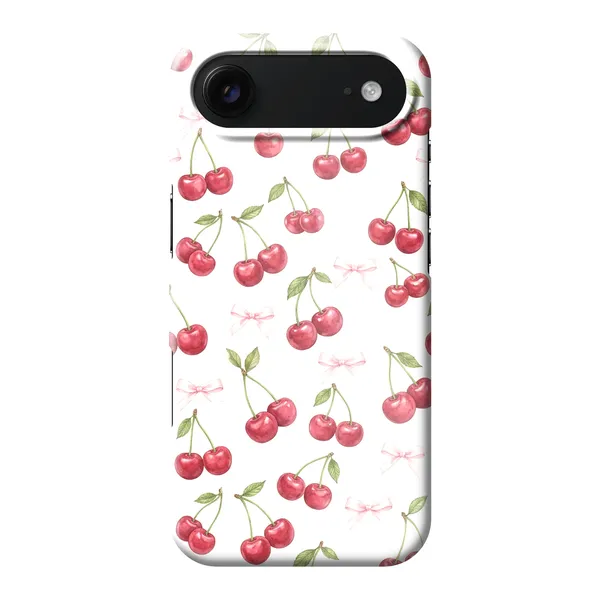 Cherry Bow Toss Design case
