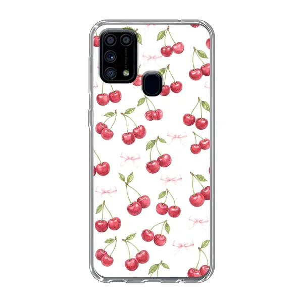Cherry Bow Toss Design case