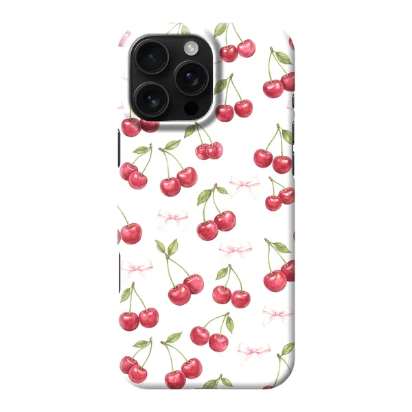 Cherry Bow Toss Design case