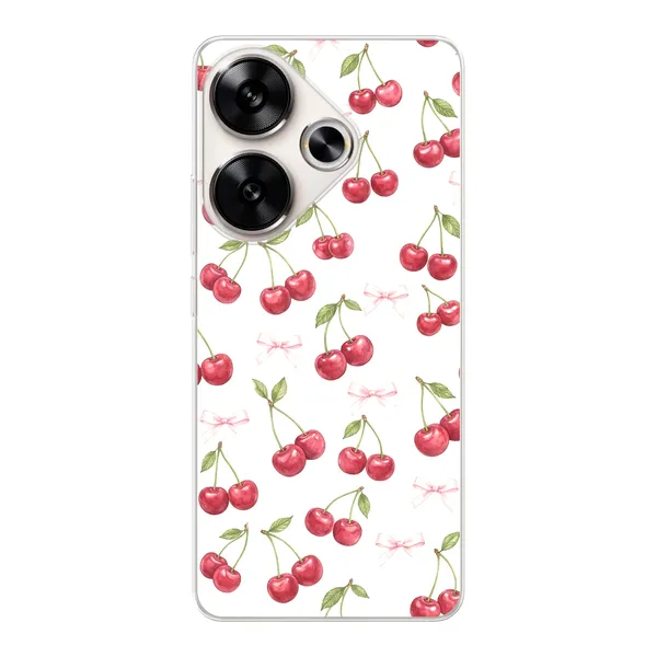 Cherry Bow Toss Design case