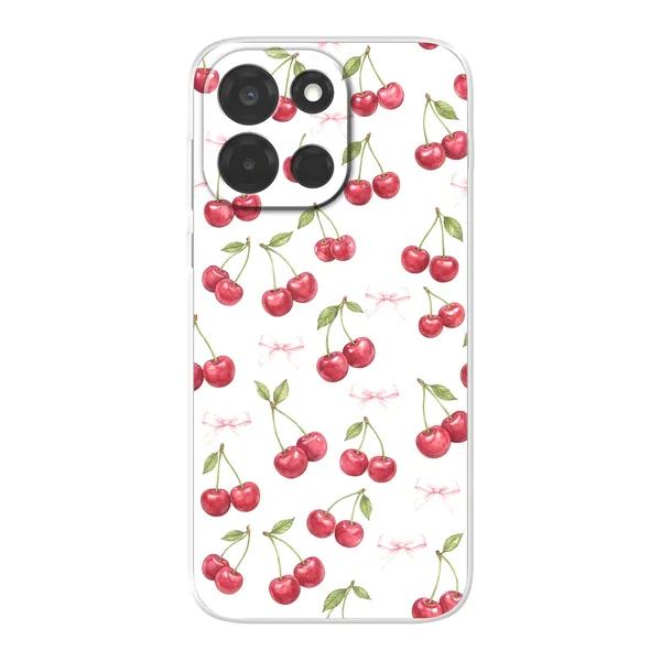 Cherry Bow Toss Design case