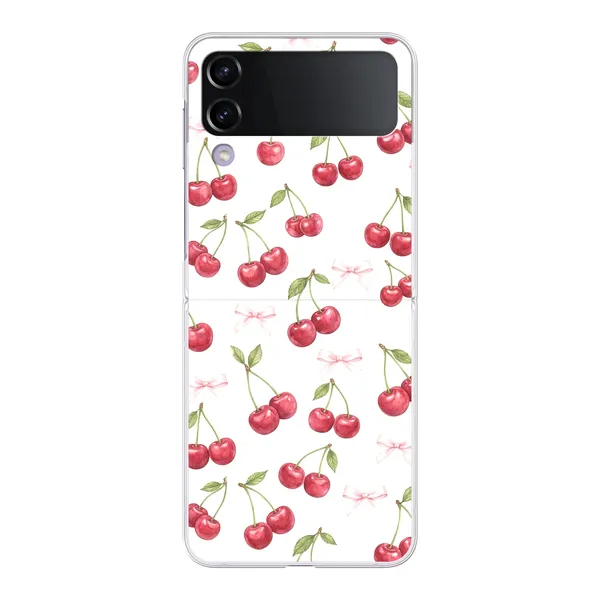 Cherry Bow Toss Design case