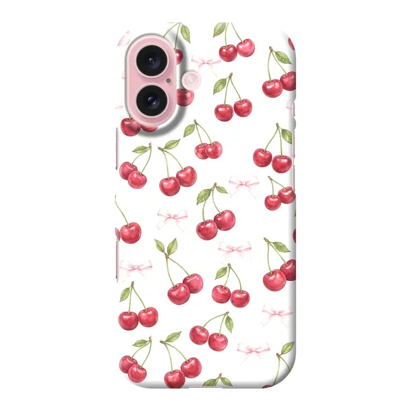 Cherry Bow Toss Design case