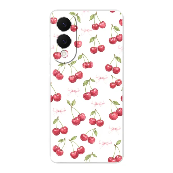 Cherry Bow Toss Design case