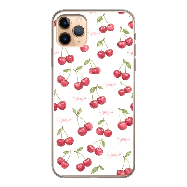 Cherry Bow Toss Design case