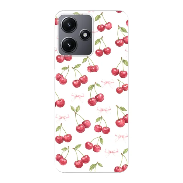 Cherry Bow Toss Design case