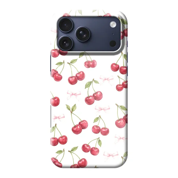 Cherry Bow Toss Design case