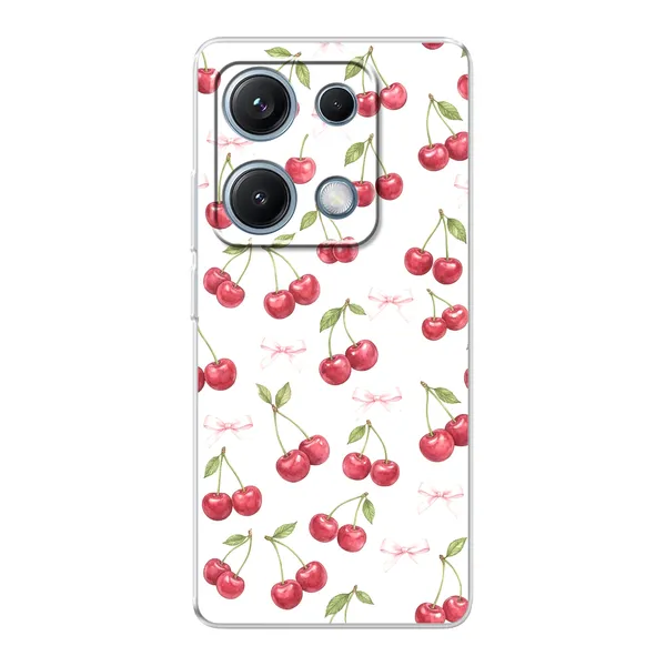 Cherry Bow Toss Design case