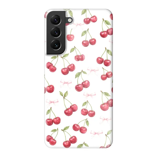Cherry Bow Toss Design case