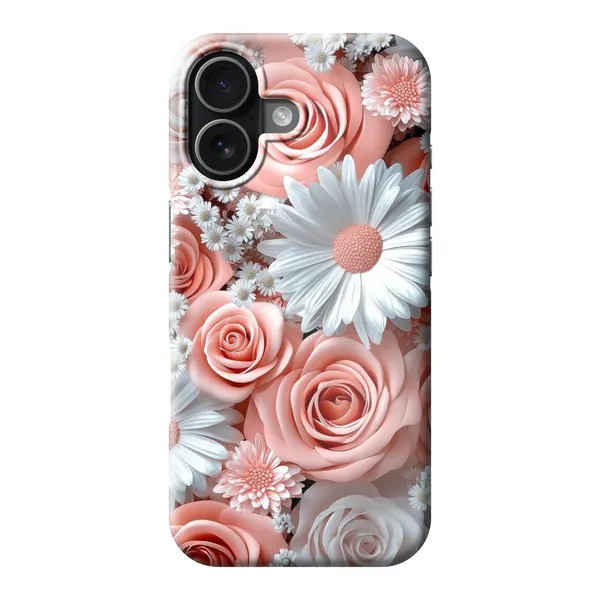Blushing Petal Bloom Design Case
