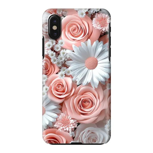 Blushing Petal Bloom Design Case