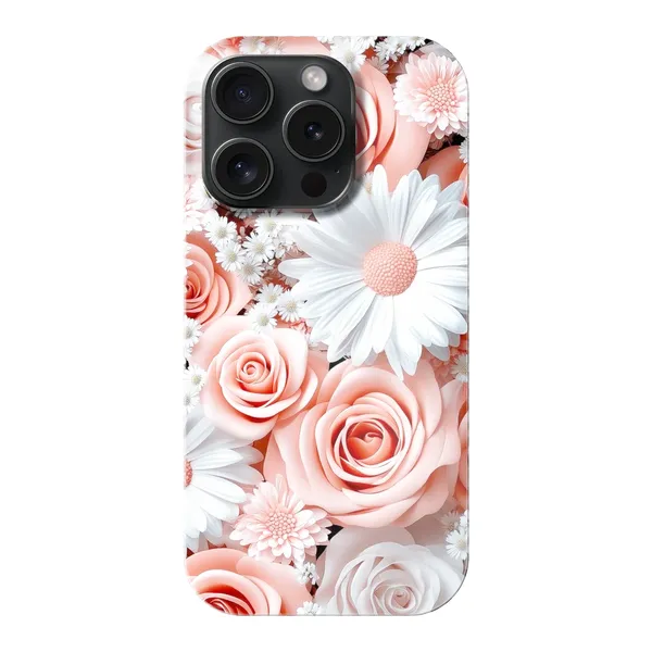 Blushing Petal Bloom Design Case
