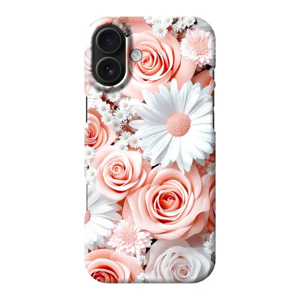 Blushing Petal Bloom Design Case
