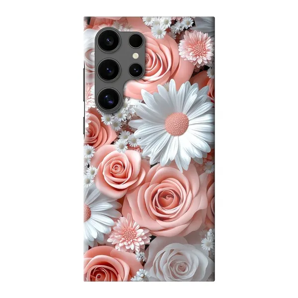 Blushing Petal Bloom Design Case