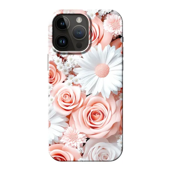 Blushing Petal Bloom Design Case