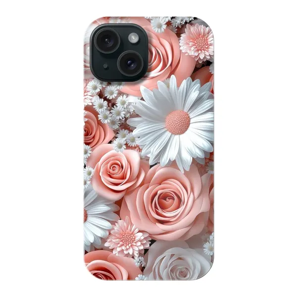 Blushing Petal Bloom Design Case