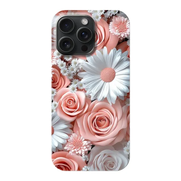 Blushing Petal Bloom Design Case