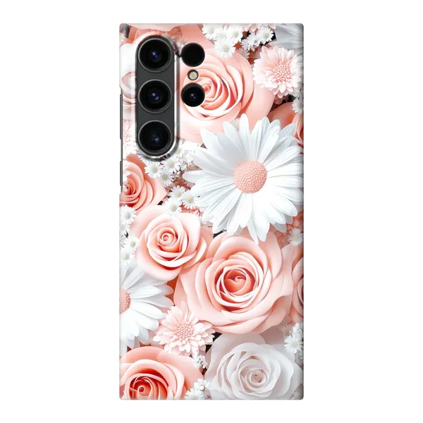 Blushing Petal Bloom Design Case