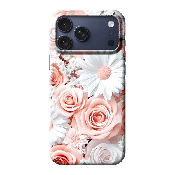 Blushing Petal Bloom Design Case